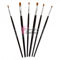 Pensule de unghii set de  7 bucati pentru constructie cu gel uv art PNS13